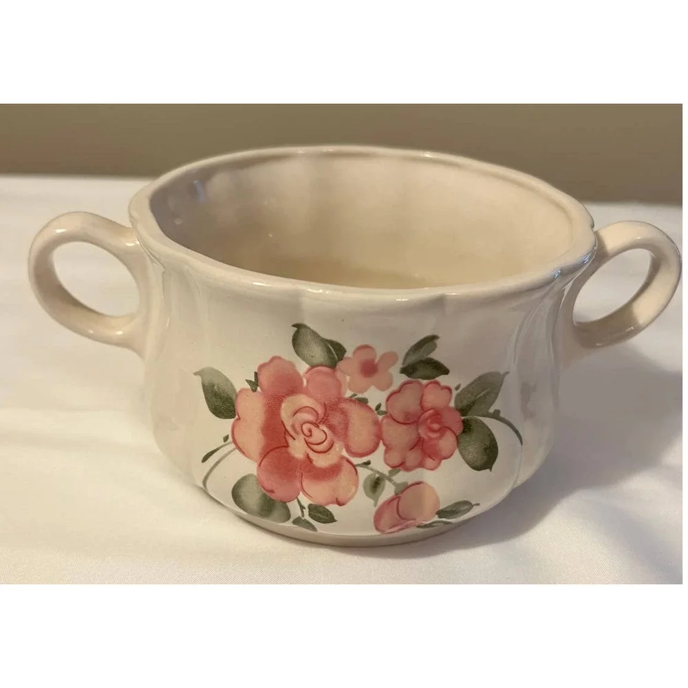 Gibson Housewares Roseland‎ Pink Soup Mug 20 oz. 3